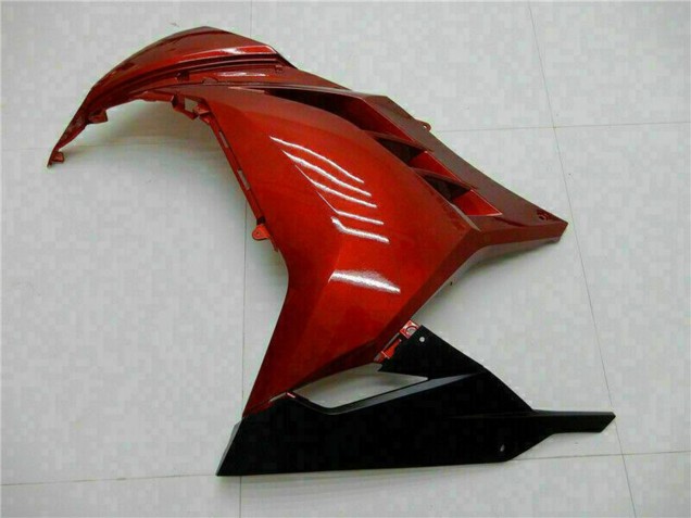 2013-2024 Kawasaki Ninja 300 EX300R Motorcycle Fairings - Red Black Australia