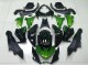 2013-2018 Kawasaki Z800 Motorcycle Fairing - Green Glossy Black Australia