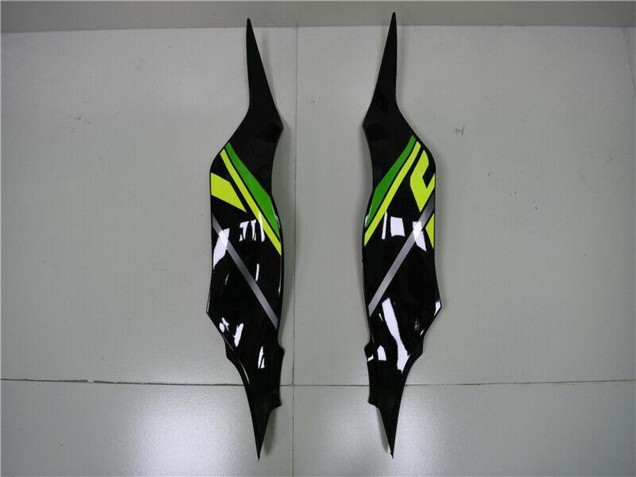 2013-2018 Kawasaki ZX6R Motorcycle Fairings - Green Yellow Glossy Black Matte Black Australia
