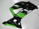 2013-2018 Kawasaki ZX6R Bike Fairings - Green Glossy Black Australia