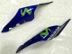 2015-2019 Yamaha YZF R1 Motorcycle Fairings - Blue Silver Black Green MoviStar Australia