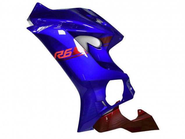 2017-2023 Yamaha YZF R6 Motorcycle Fairings - Blue Red Australia