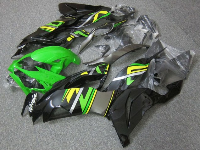 2019-2022 Kawasaki ZX6R Motorcycle Fairings - Green Black Yellow Australia
