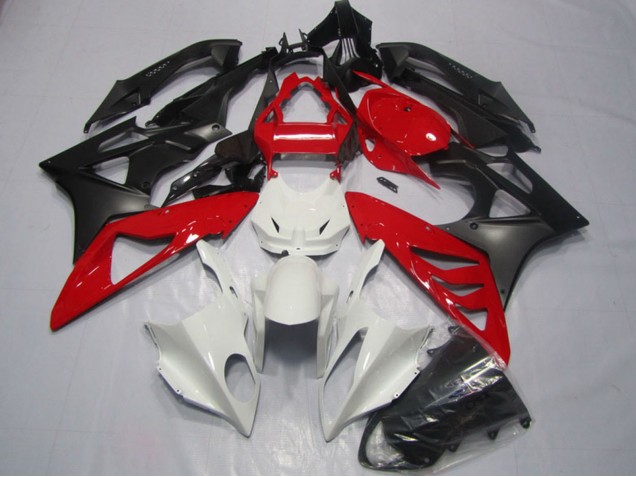 2009-2014 BMW S1000RR Abs Fairings - White Red Matte Black Australia