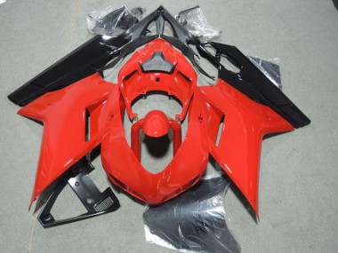 Affordable 2007-2014 Ducati 1098 Motorcycle Fairings - Red Black Australia