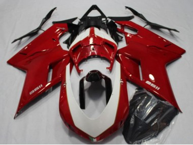 Affordable 2007-2014 Ducati 1198 Motorcycle Fairings - Red Australia