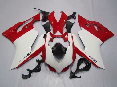 Affordable 2011-2014 Ducati 1199 Motorcycle Fairings - White Red Black Australia