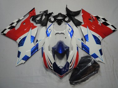 Affordable 2011-2014 Ducati 1199 Motorcycle Fairings - White Blue Red Black Australia