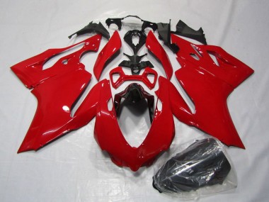 Affordable 2011-2014 Ducati 1199 Motorcycle Fairings Kits - Red Australia