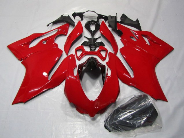 2011-2014 Ducati 1199 Motorcycle Fairings Kits - Red Australia