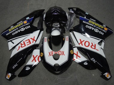 Affordable 2005-2006 Ducati 749 Motorcycle Fairings - White Glossy Black Red Xerox Australia