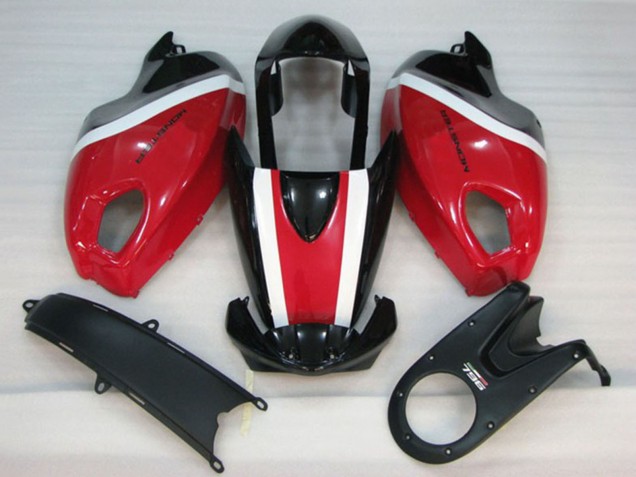 2008-2012 Ducati Monster 696 Motorcycle Fairing Kits - White Red Glossy Black Australia