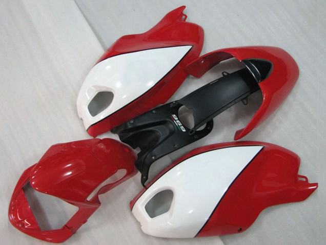 2008-2012 Ducati Monster 696 Motorcycle Fairings - White Red Australia