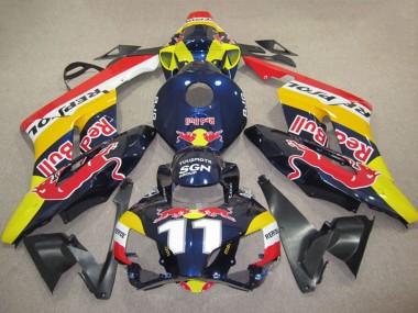 Affordable 2004-2005 Honda CBR1000RR Motorcycle Fairings - Yellow Blue White Red Bull Repsol 11 Australia