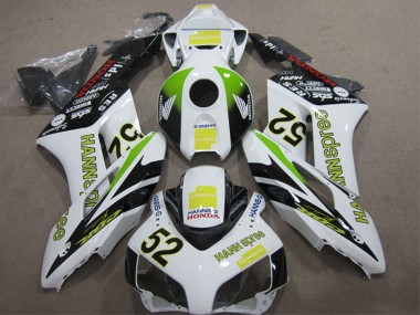 Affordable 2004-2005 Honda CBR1000RR Motorcycle Fairings - White Yellow Green Black Hannspree 52 Australia