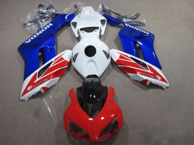 Affordable 2004-2005 Honda CBR1000RR Bike Fairings - White Red Blue Australia