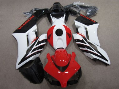 Affordable 2004-2005 Honda CBR1000RR Motorcycle Fairing - White Red Glossy Black Australia