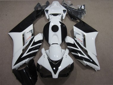 Affordable 2004-2005 Honda CBR1000RR Motorcycle Fairing - White Glossy Black Stripe Australia