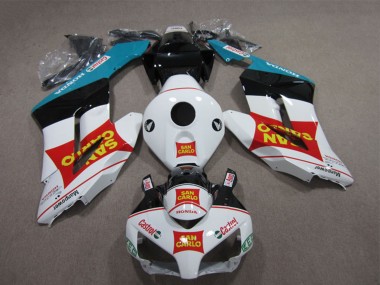 Affordable 2004-2005 Honda CBR1000RR Motorcycle Fairings - White Red Blue Glossy Black Yellow San Carlo Castrol Australia