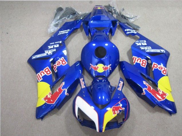2004-2005 Honda CBR1000RR Motorcycle Fairings - Blue Yellow White Red Bull Australia