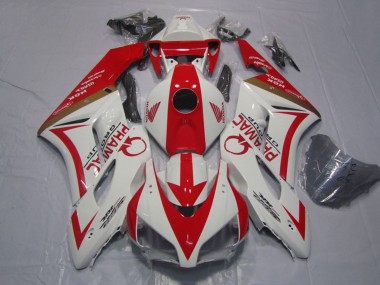 Affordable 2004-2005 Honda CBR1000RR Motorcycle Fairings - White Red Pramac Australia