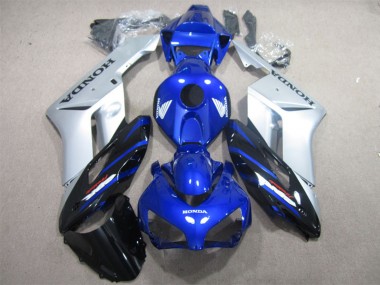 Affordable 2004-2005 Honda CBR1000RR Motorcycle Fairing - Silver Blue Glossy Black Australia