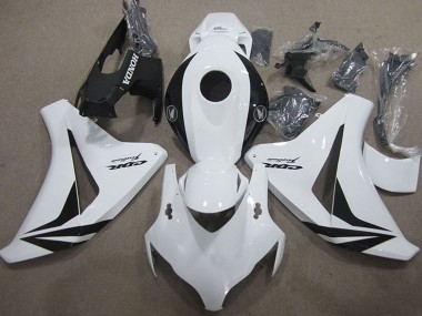 Affordable 2008-2011 Honda CBR1000RR Motorcycle Fairings - White Glossy Black Fireblade Australia