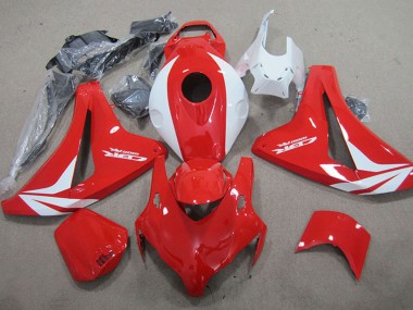 Affordable 2008-2011 Honda CBR1000RR Motorcycle Fairings - White Red Fireblade Australia