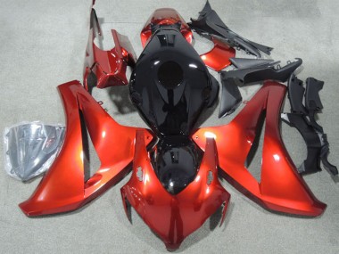Affordable 2008-2011 Honda CBR1000RR Motorcycle Fairings Kits - Red Glossy Black Australia