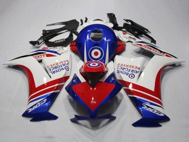 Affordable 2012-2016 Honda CBR1000RR Motorcycle Fairings - White Red Blue Royal Air Force Reserves Australia