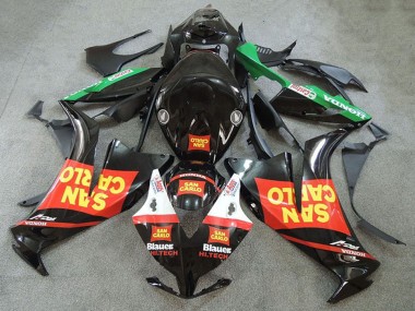 Affordable 2012-2016 Honda CBR1000RR Motorcycle Fairings - Red Green Yellow Glossy Black San Carlo Australia