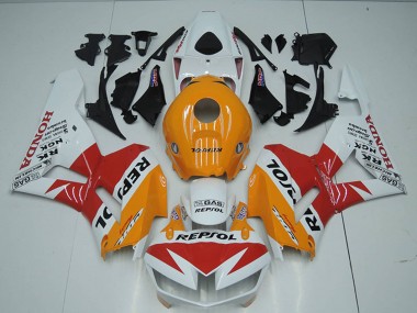 Affordable 2012-2016 Honda CBR1000RR Motorcycle Fairings - White Orange Red Repsol Australia