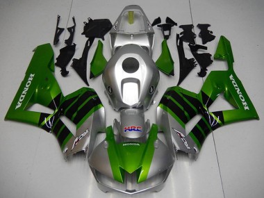 Affordable 2012-2016 Honda CBR1000RR Motorcycle Fairings - Silver Green Glossy Black HRC Australia