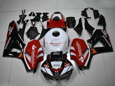 Affordable 2012-2016 Honda CBR1000RR Motorcycle Fairings - White Red Glossy Black Santander Australia