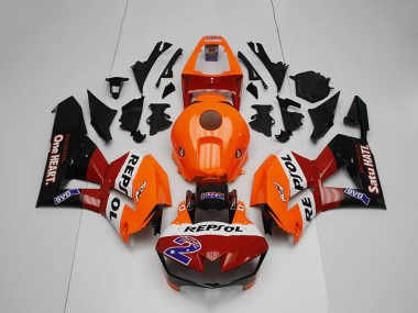 Affordable 2012-2016 Honda CBR1000RR Motorcycle Fairings - Orange White Red Glossy Black Repsol 2 Australia
