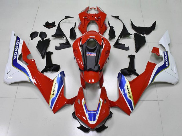 2017-2023 Honda CBR1000RR Motorcycle Fairing - White Red Blue HRC Australia