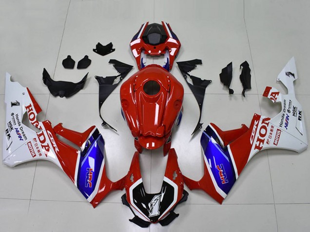 2017-2023 Honda CBR1000RR Motorcycle Fairing - White Red Blue Black HRC Australia