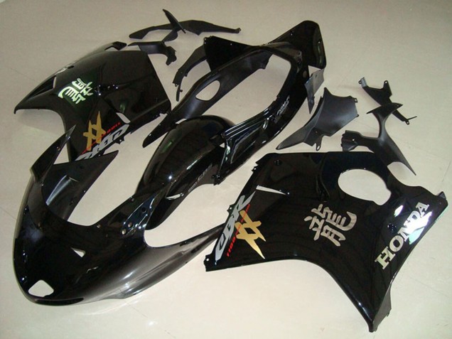 1996-2007 Honda CBR1100XX Blackbird Motorcycle Fairing - Glossy Black Australia