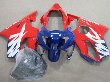 Affordable 1999-2000 Honda CBR600 F4 Motorcycle Fairings - Red Dark Blue Australia
