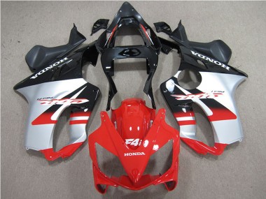 Affordable 2001-2003 Honda CBR600 F4i Motorcycle Fairings - Silver Red Glossy Black Australia