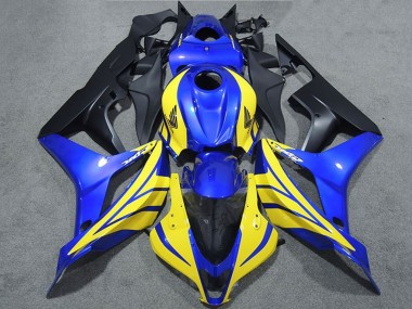 Affordable 2007-2008 Honda CBR600RR Motorcycle Fairings - Blue Yellow Matte Black Australia