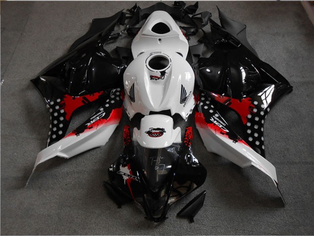 2009-2012 Honda CBR600RR Bike Fairings - White Red Glossy Black Australia