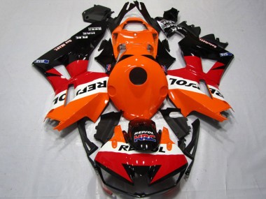 Affordable 2013-2023 Honda CBR600RR Motorcycle Fairings Kits - Orange White Red Glossy Black Repsol Australia