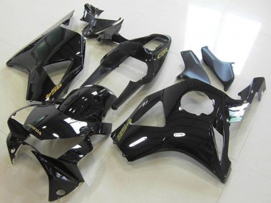 Affordable 2002-2003 Honda CBR900RR 954 Motorcycle Fairings - Glossy Black Gold Decal Australia