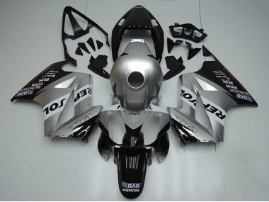 Affordable 2002-2013 Honda VFR 800 Motorcycle Fairings - Silver White Glossy Black Repsol Australia