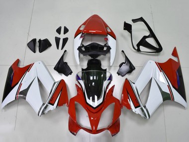 Affordable 2002-2013 Honda VFR 800 Motorcycle Fairings - White Red Glossy Black Australia