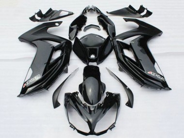 Affordable 2012-2014 Kawasaki ER6F Motorcycle Fairings - Glossy Black with Decal Australia