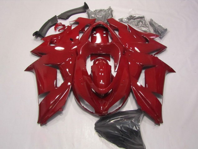 2006-2007 Kawasaki ZX10R Motorcycle Fairings - Red Australia