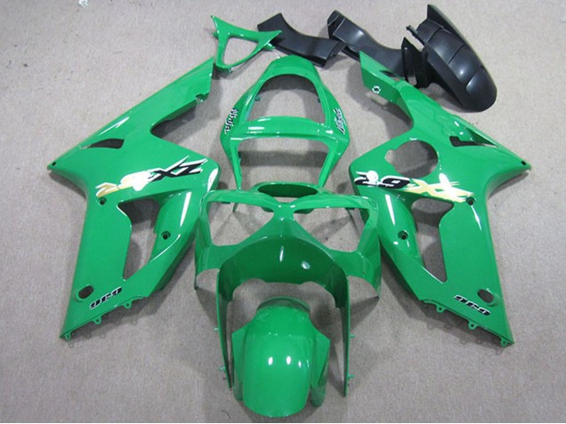 2003-2004 Kawasaki ZX6R Motorcycle Fairing Kits - Green Australia