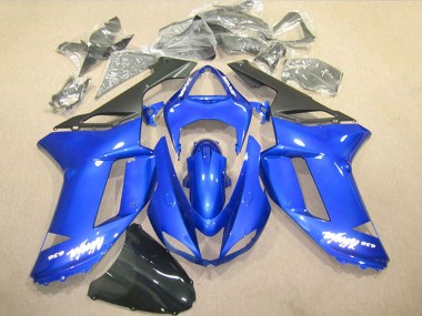 Affordable 2007-2008 Kawasaki ZX6R Motorcycle Fairings - Blue Ninja 636 Australia